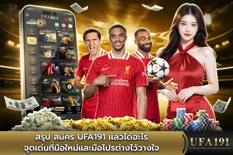 สมัคร UFA191 แล้วได้อะไร