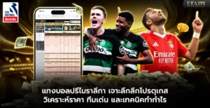 แทงบอลปรีไมราลีกา เจาะลึกลีกโปรตุเกส